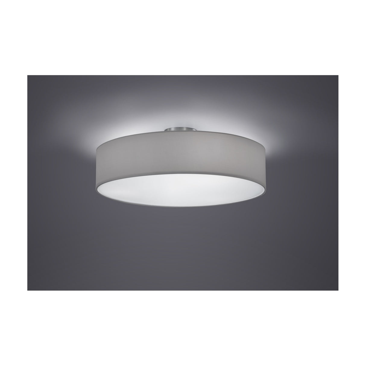 Hotel 3 Light Round Ceiling Light – White