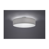 Hotel 3 Light Round Ceiling Light – White