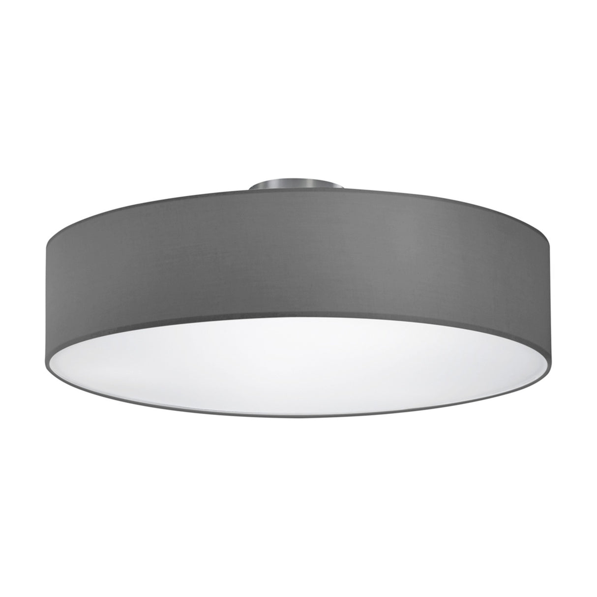 Hotel 3 Light Round Ceiling Light – Grey