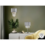 Tiara LED Wall Light 10W 3000K - Transparent/Chrome