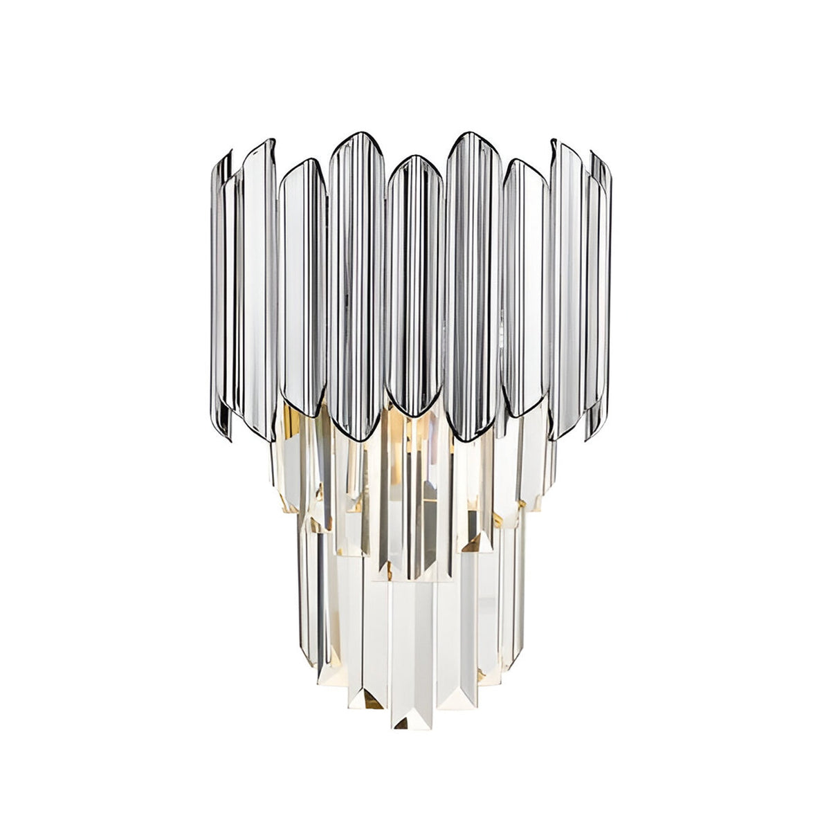 Tiara LED Wall Light 10W 3000K - Transparent/Chrome