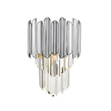 Tiara LED Wall Light 10W 3000K - Transparent/Chrome