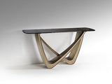 Genesis Console Table - Bronze and Grey