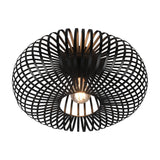 Johann 40cm Ceiling Light – Matt Black