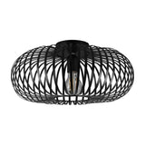 Johann 40cm Ceiling Light – Matt Black