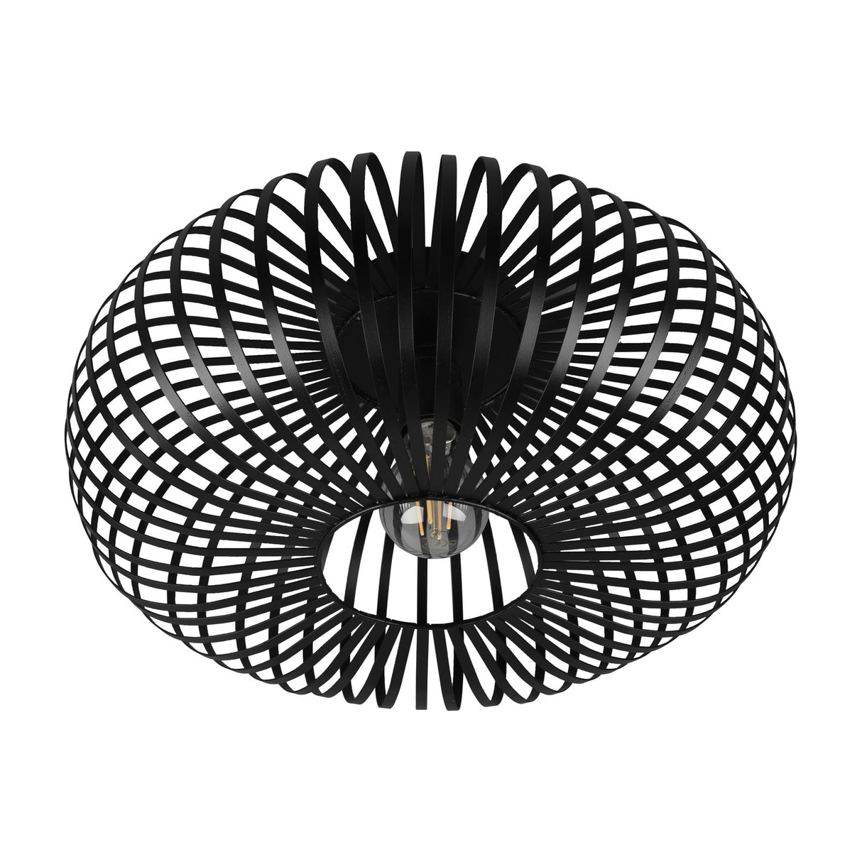 Johann 40cm Ceiling Light – Matt Black