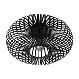 Johann 40cm Ceiling Light – Matt Black