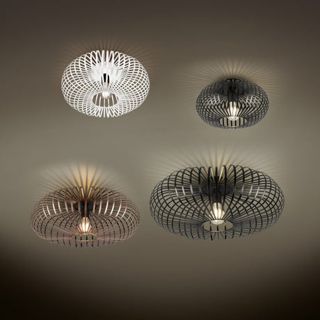 Johann 30cm Ceiling Light – Matt Black