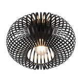Johann 30cm Ceiling Light – Matt Black