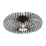 Johann 50cm Ceiling Light – Matt Black