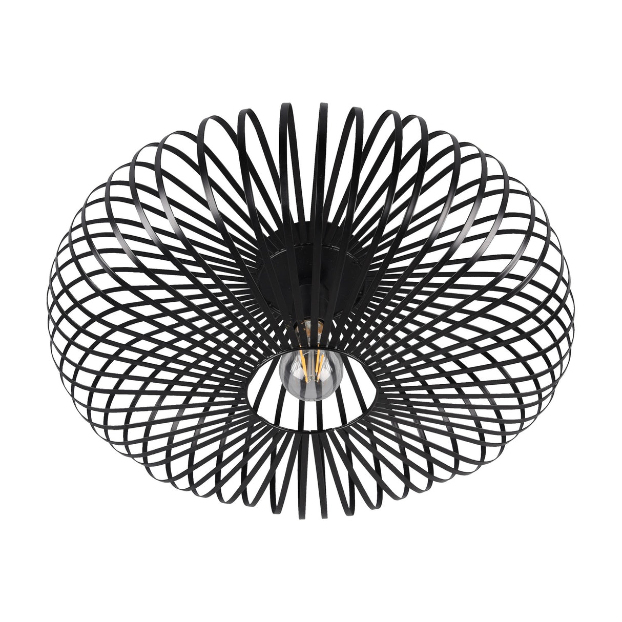 Johann 50cm Ceiling Light – Matt Black