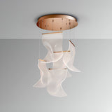 Velos 5 Light Dimmable LED Cluster Pendant 25W 3000K - Rose Gold
