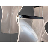 Velos 13 Dimmable LED Cluster Pendant - Chrome (With Remote Control)