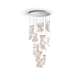 Velos 13 Dimmable LED Cluster Pendant - Chrome (With Remote Control)