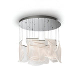 Velos 13 Dimmable LED Cluster Pendant - Chrome (With Remote Control)