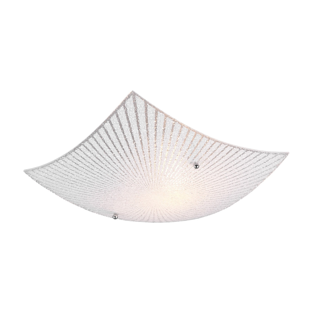 Elisa Glass Ceiling Light – Chrome