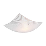 Elisa Glass Ceiling Light – Chrome
