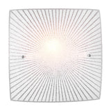 Elisa Glass Ceiling Light – Chrome