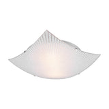 Elisa 2 Light Glass Ceiling Light – Chrome