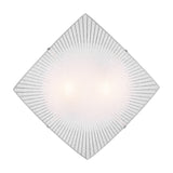Elisa 2 Light Glass Ceiling Light – Chrome
