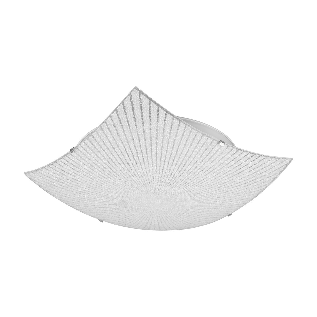 Elisa 2 Light Glass Ceiling Light – Chrome