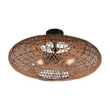 Hedda 2 Light Ceiling Light – Matt Black