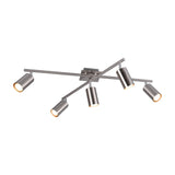 Marley 5 Light Ceiling Light – Satin Nickel