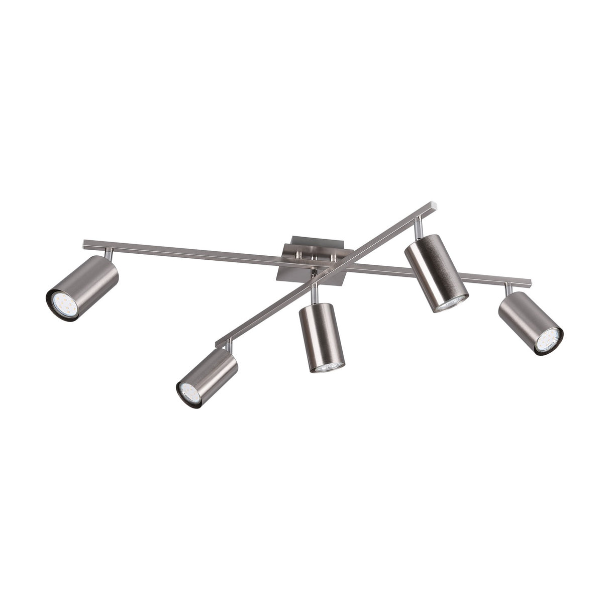 Marley 5 Light Ceiling Light – Satin Nickel