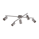 Marley 5 Light Ceiling Light – Satin Nickel