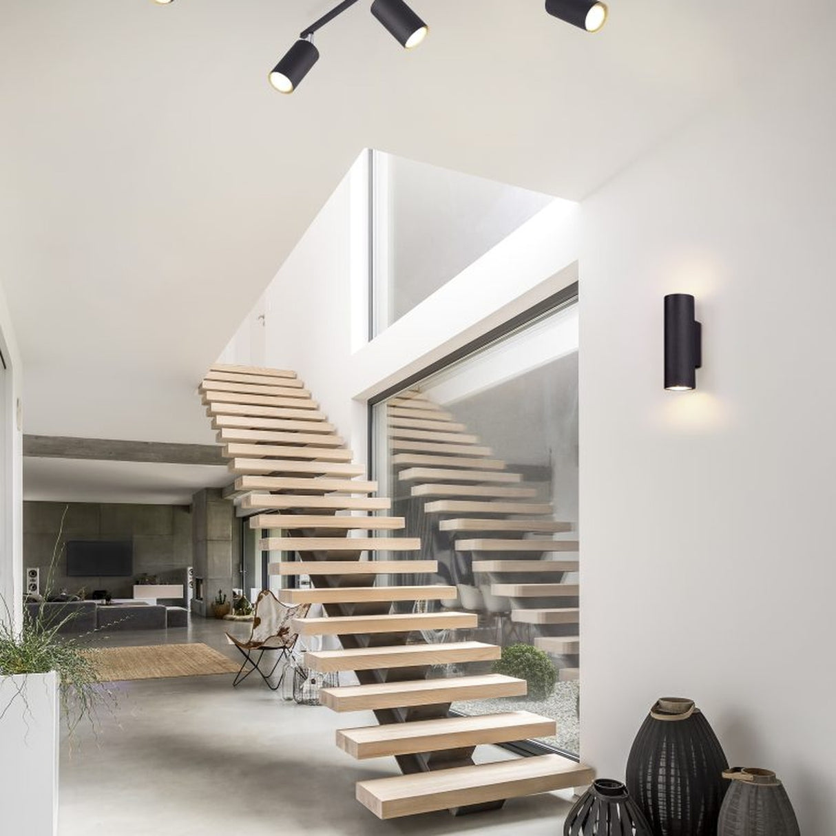 Marley 5 Light Ceiling Light – Matt Black