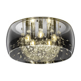 Crystel Glass Ceiling Light – Chrome