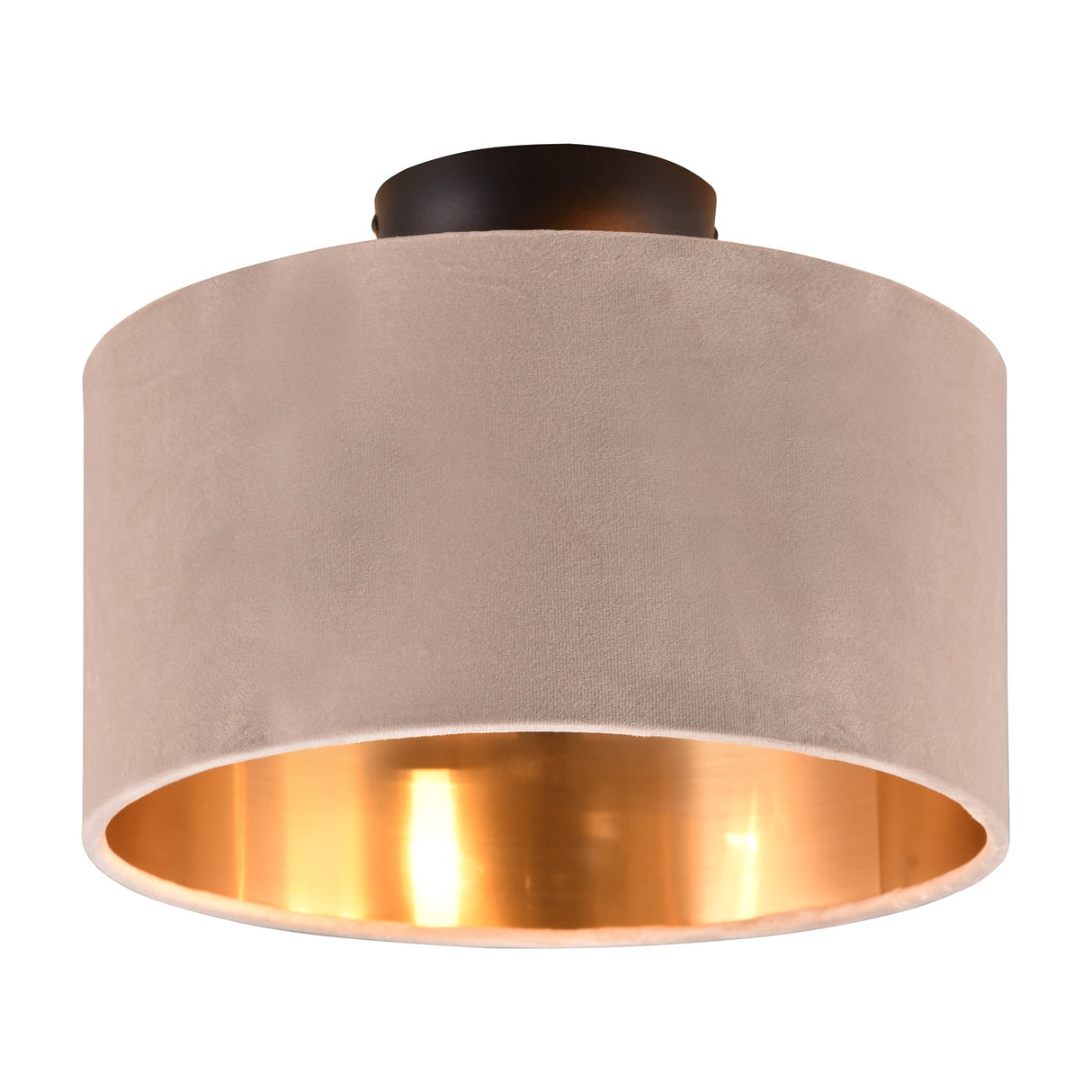 Julieta 2 Light Round Ceiling Light – Fawn