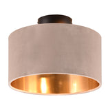 Julieta 2 Light Round Ceiling Light – Fawn