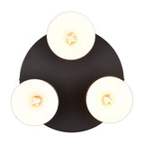 Agudo 3 Light Round Ceiling Light – Multicoloured