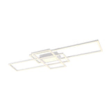 Irvine 3 Light LED Square Ceiling Light – Matt White