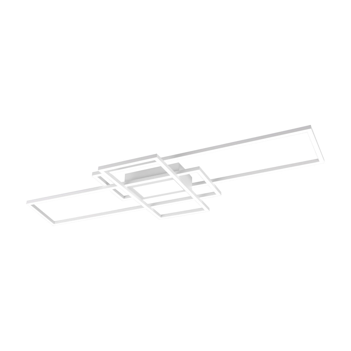 Irvine 3 Light LED Square Ceiling Light – Matt White