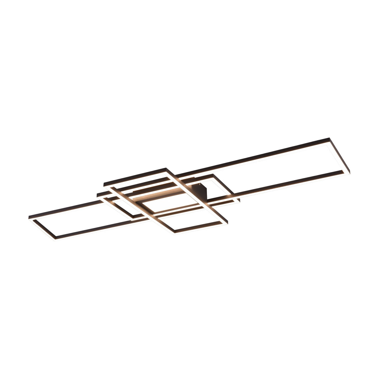 Irvine 3 Light LED Square Ceiling Light – Anthracite
