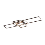 Irvine 3 Light LED Square Ceiling Light – Anthracite
