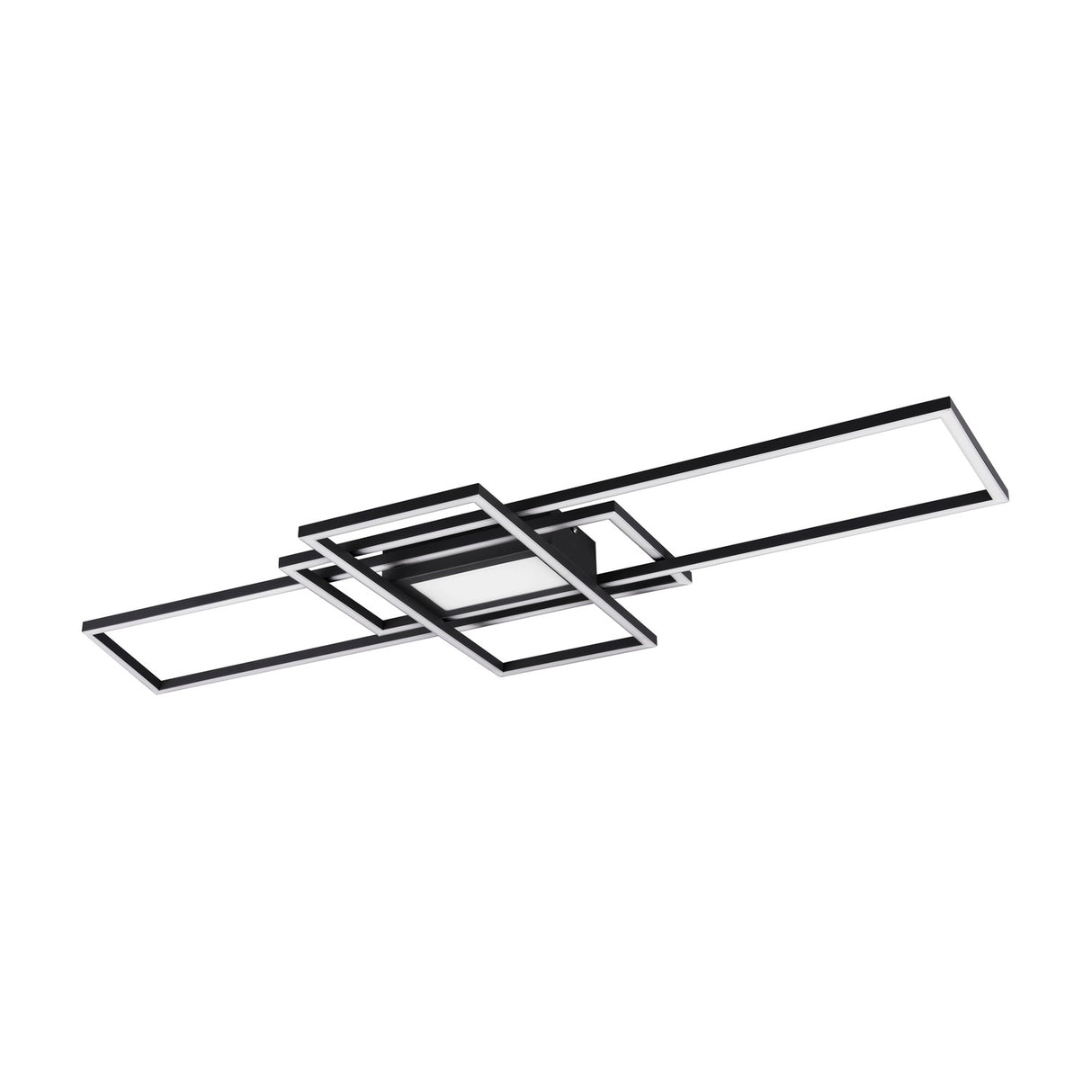Irvine 3 Light LED Square Ceiling Light – Anthracite