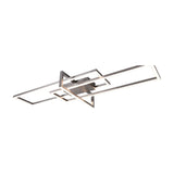 Salinas 3 Light 100cm LED Chandelier – Satin Nickel