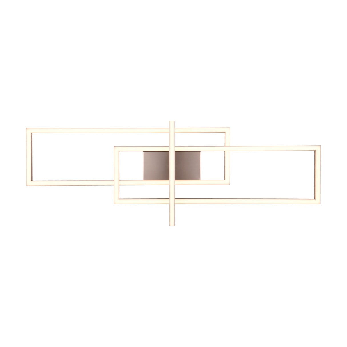 Salinas 3 Light 100cm LED Chandelier – Satin Nickel