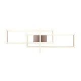 Salinas 3 Light 100cm LED Chandelier – Satin Nickel
