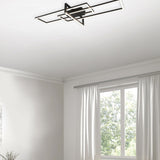 Salinas 3 Light 100cm LED Chandelier – Matt Black