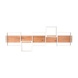 Harper 115cm LED Wooden Ceiling Light – Matt Black