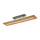 Brad LED Linear Ceiling Light – Wood