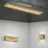 Brad LED Linear Ceiling Light – Wood