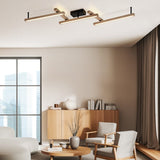 Bellari 3 Light LED Up Down Linear Ceiling Light – Wood