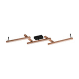 Bellari 3 Light LED Up Down Linear Ceiling Light – Wood