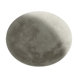 Lunar LED Remote Control Glass Round Ceiling Light – White