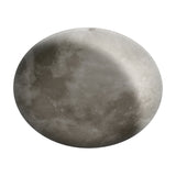 Lunar LED Remote Control Glass Disc Ceiling Light – White